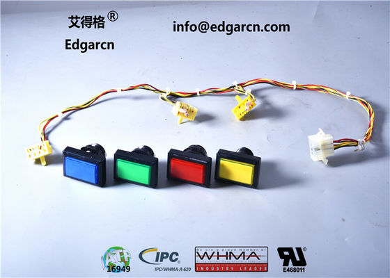 1 Years Warranty Push Button Cable Dostosowany kolor do automatu do gry