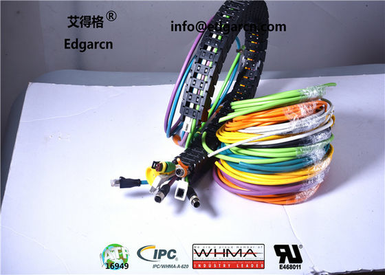 Kabel Pur / Tpu Canopen M12 A Kod męski do żeńskiego Długość 1500mm z Shiled