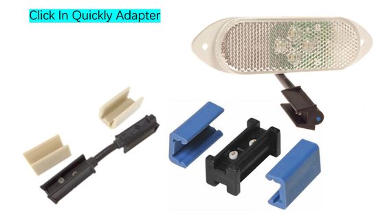 5A-20A łącznik przewlekły typu Click-In Automotive Wiring Harness z zoptymalizowanym wsparciem kablowym i światłami jednoosobowymi