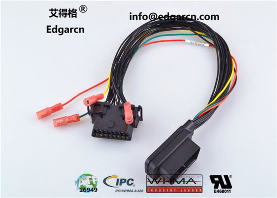 J1962 Kabel Obd2 Connector Obd Kabel diagnostyczny Ii 16 Pin Male To Female