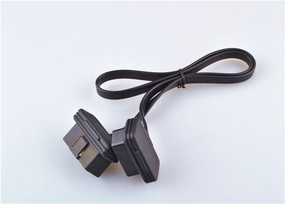 Dostosowany kabel diagnostyczny Obd Ii 16 Pin męski na żeński złącze do zaciskania