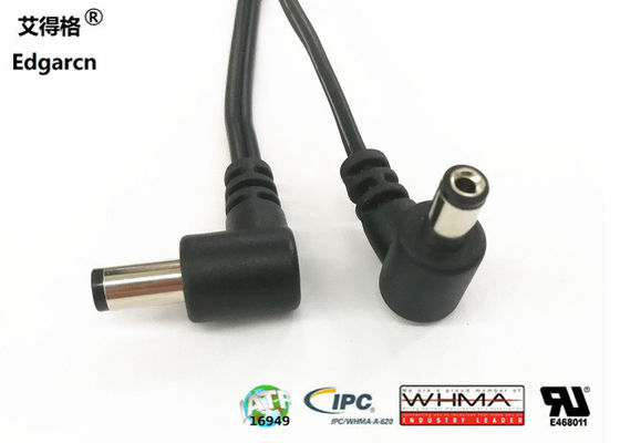 Przewód przemysłowy Edgar z prawym przedłużeniem Dc Przedłużacz 5,5 * 2,1 mm męski