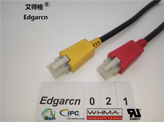Materiał PCV Molex Micro Fit, niestandardowy rozmiar Overmolded Molex Mini Fit Jr
