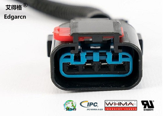 Wiązka przewodów silnika Diesel Glow Plug Pa66 Materiał w kolorze czarnym Iatf16949