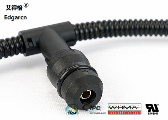 Wiązka przewodów silnika Diesel Glow Plug Pa66 Materiał w kolorze czarnym Iatf16949
