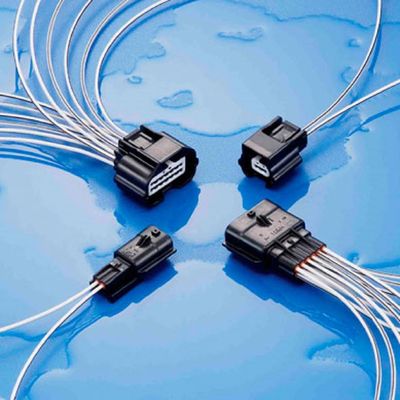 2 Pin Waterproof ABS Sensor Plug with PA66 Material for Nissan Automotive Connector