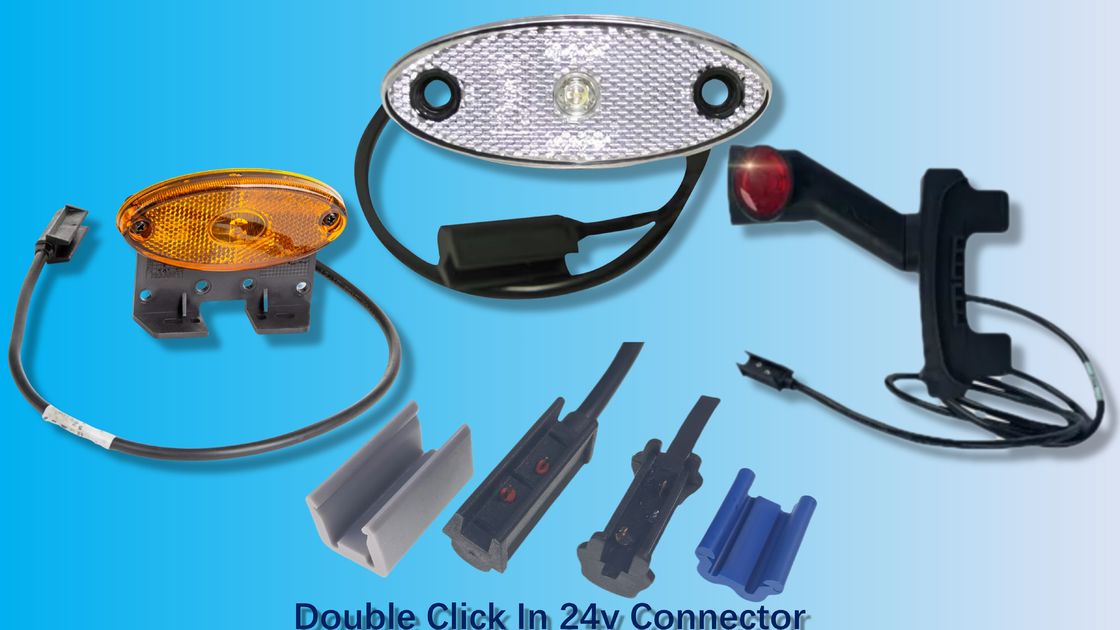 5A-20A łącznik przewlekły typu Click-In Automotive Wiring Harness z zoptymalizowanym wsparciem kablowym i światłami jednoosobowymi